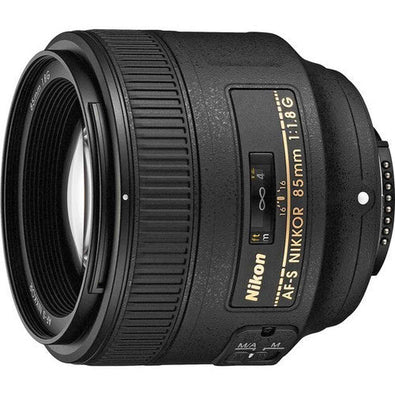 Nikon AF FX NIKKOR 85mm f/1.8G Fixed Lens with Auto Focus for Nikon DSLR Cameras - International Version