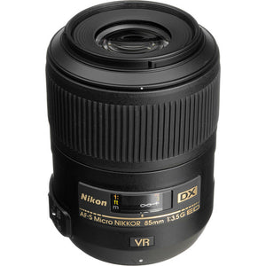 Nikon AF-S DX Micro NIKKOR 85mm f/3.5G ED Vibration Reduction Fixed Zoom Lens with Auto Focus for Nikon DSLR Cameras