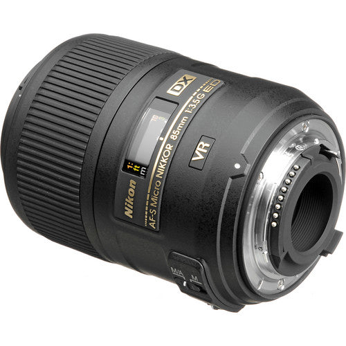Nikon AF-S DX Micro NIKKOR 85mm f/3.5G ED Vibration Reduction Fixed Zoom Lens with Auto Focus for Nikon DSLR Cameras