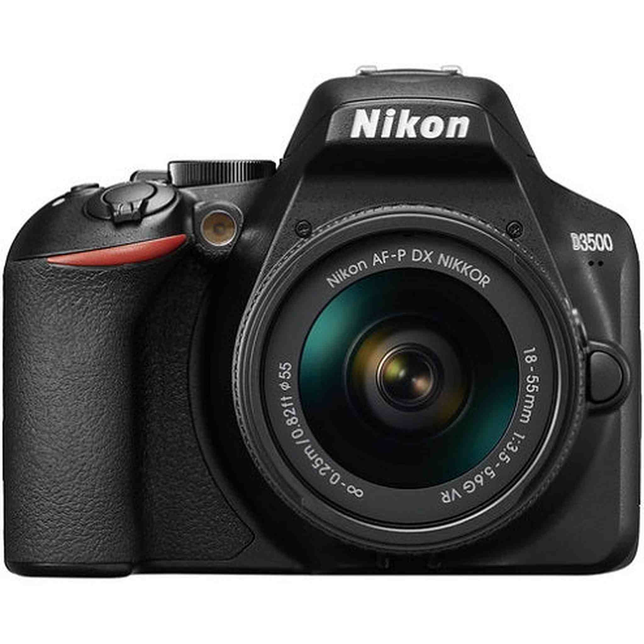 Nikon D3500 W/ AF-P DX NIKKOR 18-55mm f/3.5-5.6G VR Black Nikon