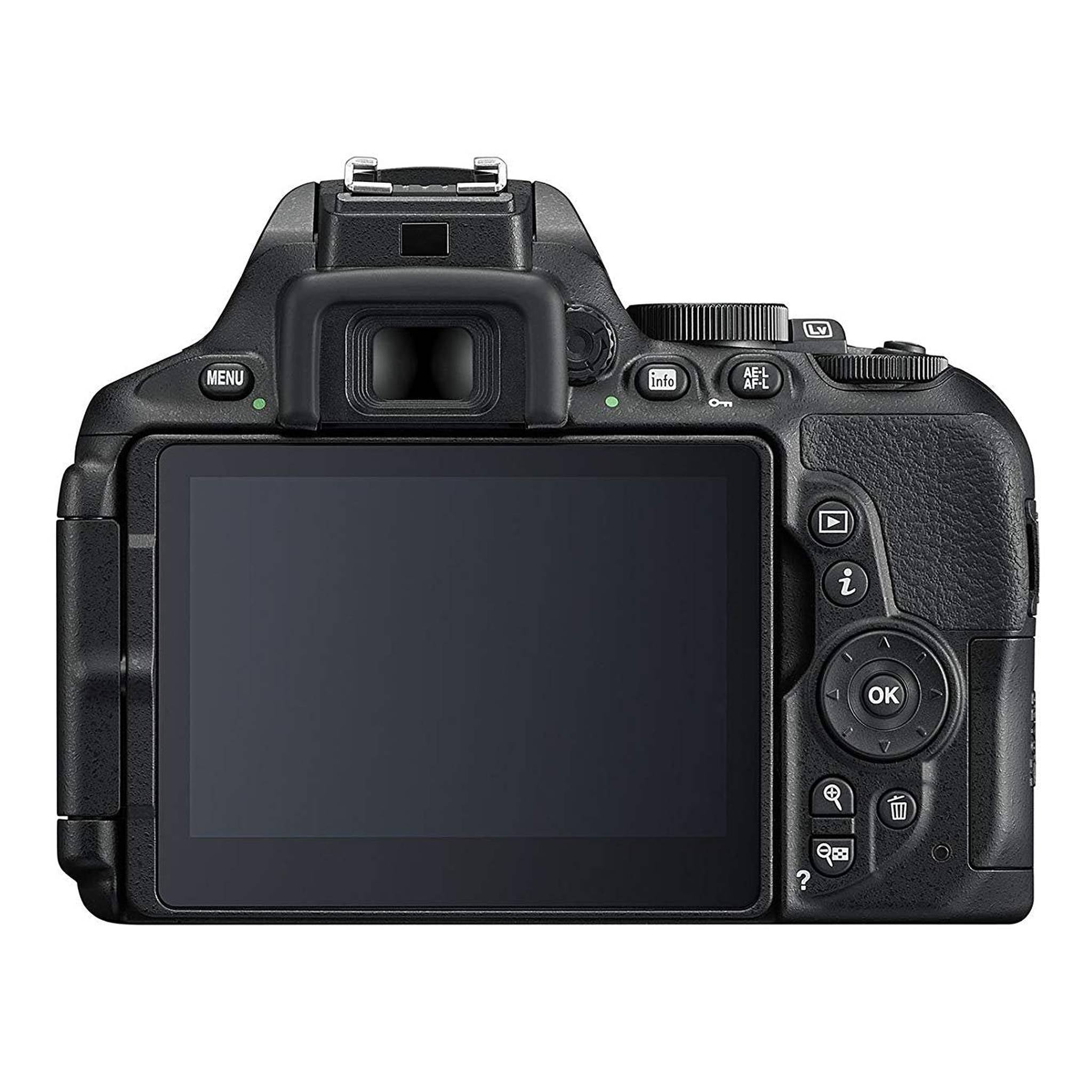 Nikon 1577 D5600 DX-Format Digital SLR with AF-S DX NIKKOR 18-140mm f/3.5-5.6G ED VR Lens, Black