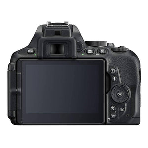 Nikon 1577 D5600 DX-Format Digital SLR with AF-S DX NIKKOR 18-140mm f/3.5-5.6G ED VR Lens, Black