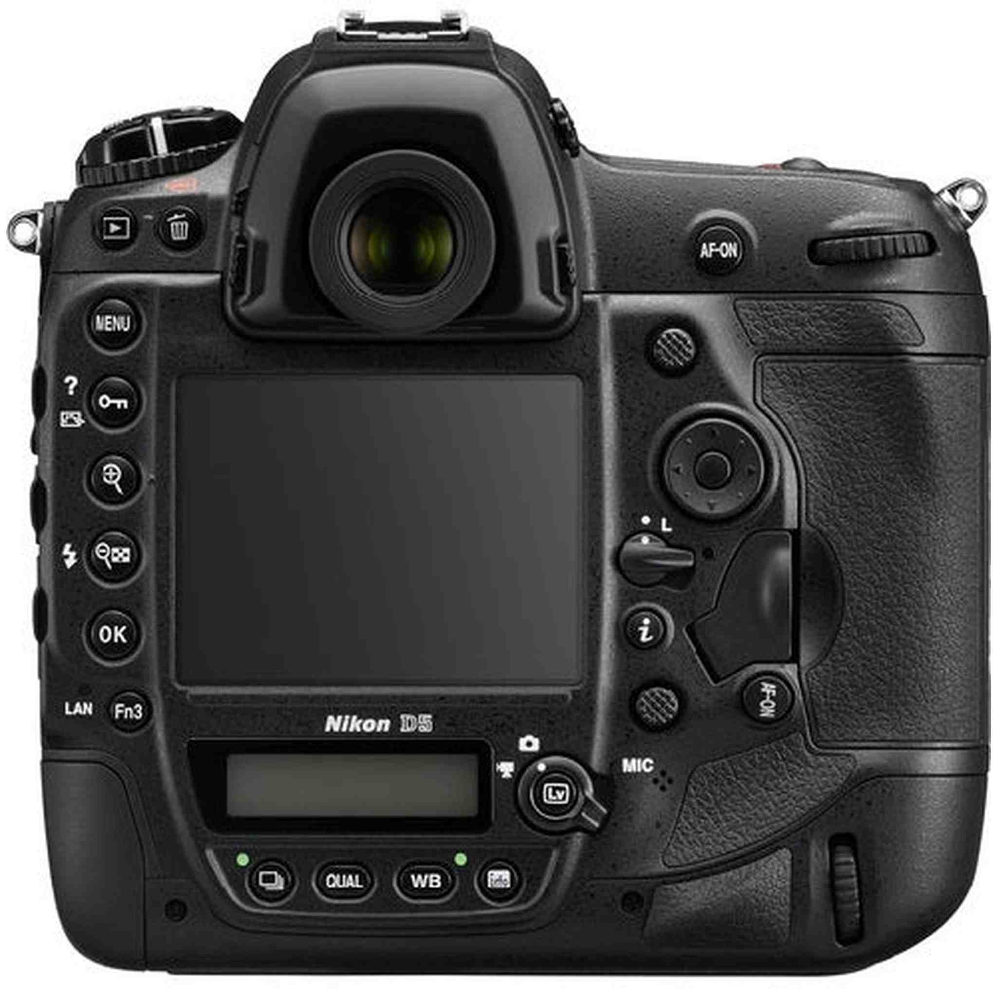 Nikon D5 Digital SLR Camera Body Only, Dual CF Slots International Model Nikon