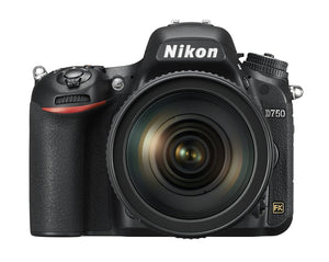 Nikon D750 FX-format Digital SLR Camera w/ 24-120mm f/4G ED VR Auto Focus-S NIKKOR Lens
