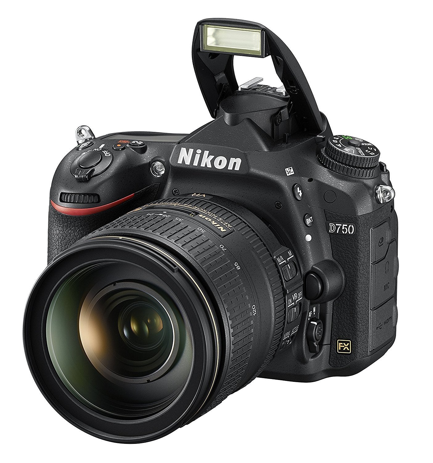 Nikon D750 FX-format Digital SLR Camera w/ 24-120mm f/4G ED VR Auto Focus-S NIKKOR Lens