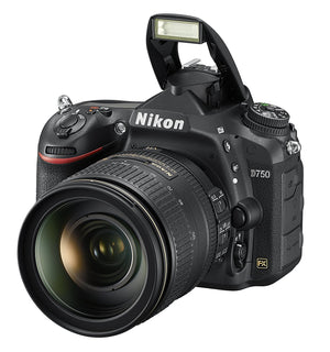 Nikon D750 FX-format Digital SLR Camera w/ 24-120mm f/4G ED VR Auto Focus-S NIKKOR Lens