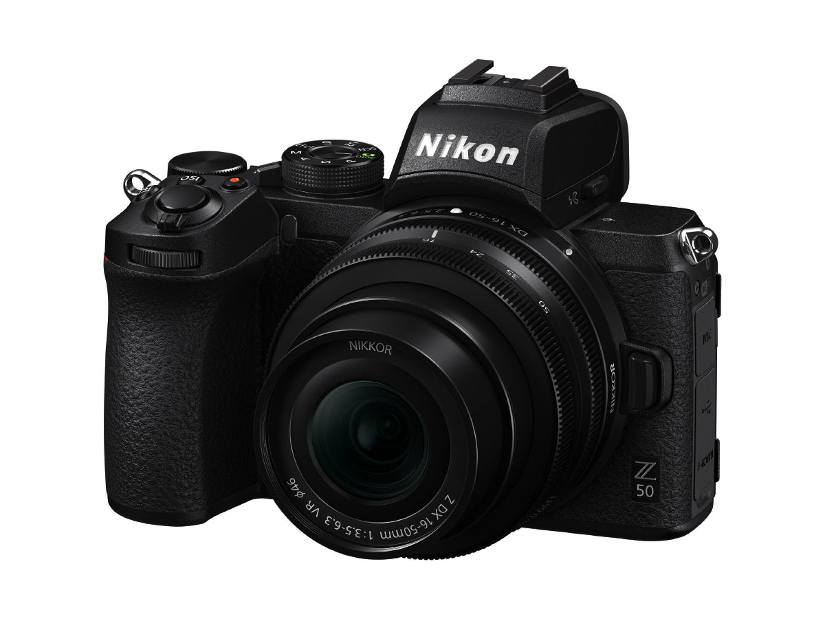 Nikon Z 50 20.9MP with 16-50mm VR Lens Kit Mirrorless Camera (International Version) Black