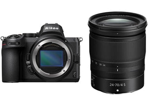 Nikon Z5 Full Frame Mirrorless Camera Body NIKKOR Z 24-70mm f/4 S Lens International Model