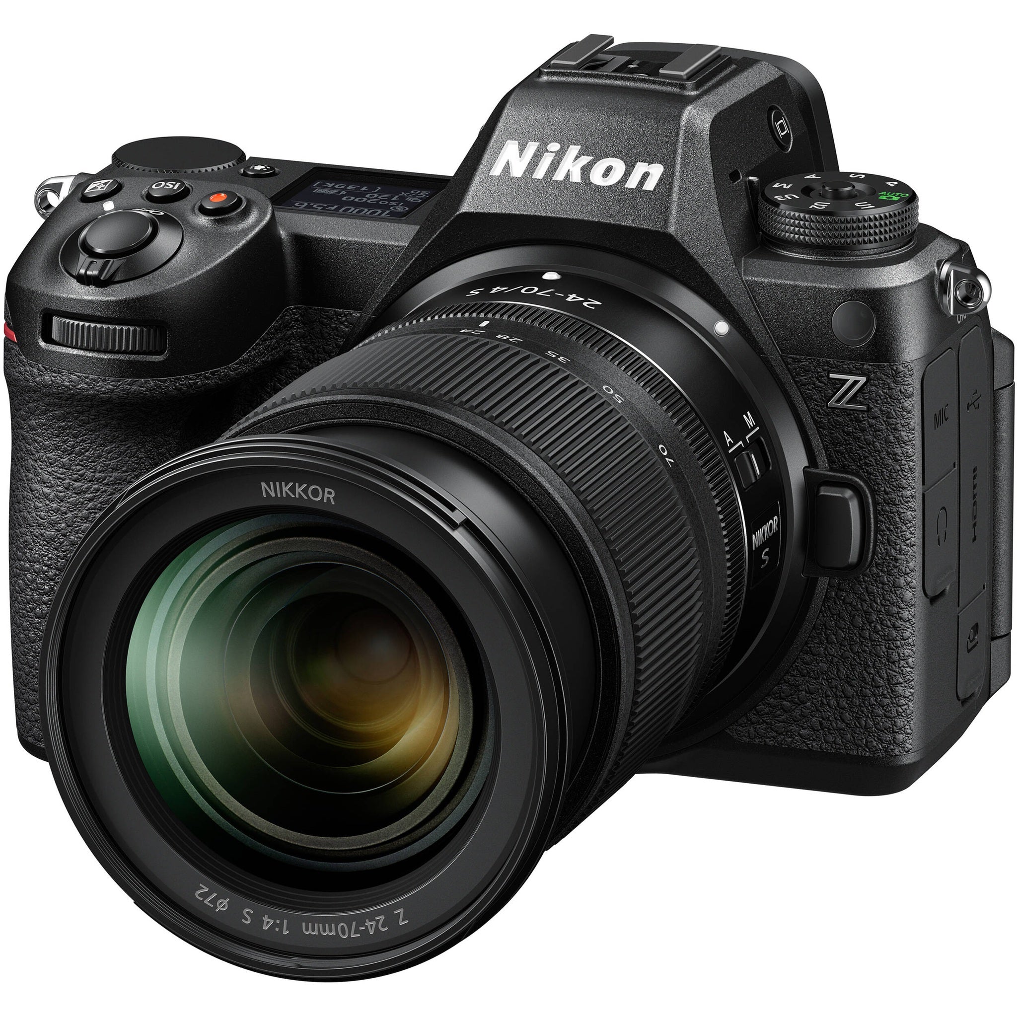 Nikon Z6 III Mirrorless Camera with 24-70mm f/4 S + NIKKOR Z 28-400mm VR Lens Nikon