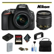 Nikon D5600 DSLR Camera with 18-55mm Lens 1576 Starter Bundle- International Model