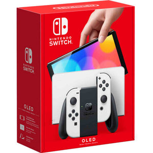 Nintendo Switch OLED White with No More Heroes 3 Game Bundle