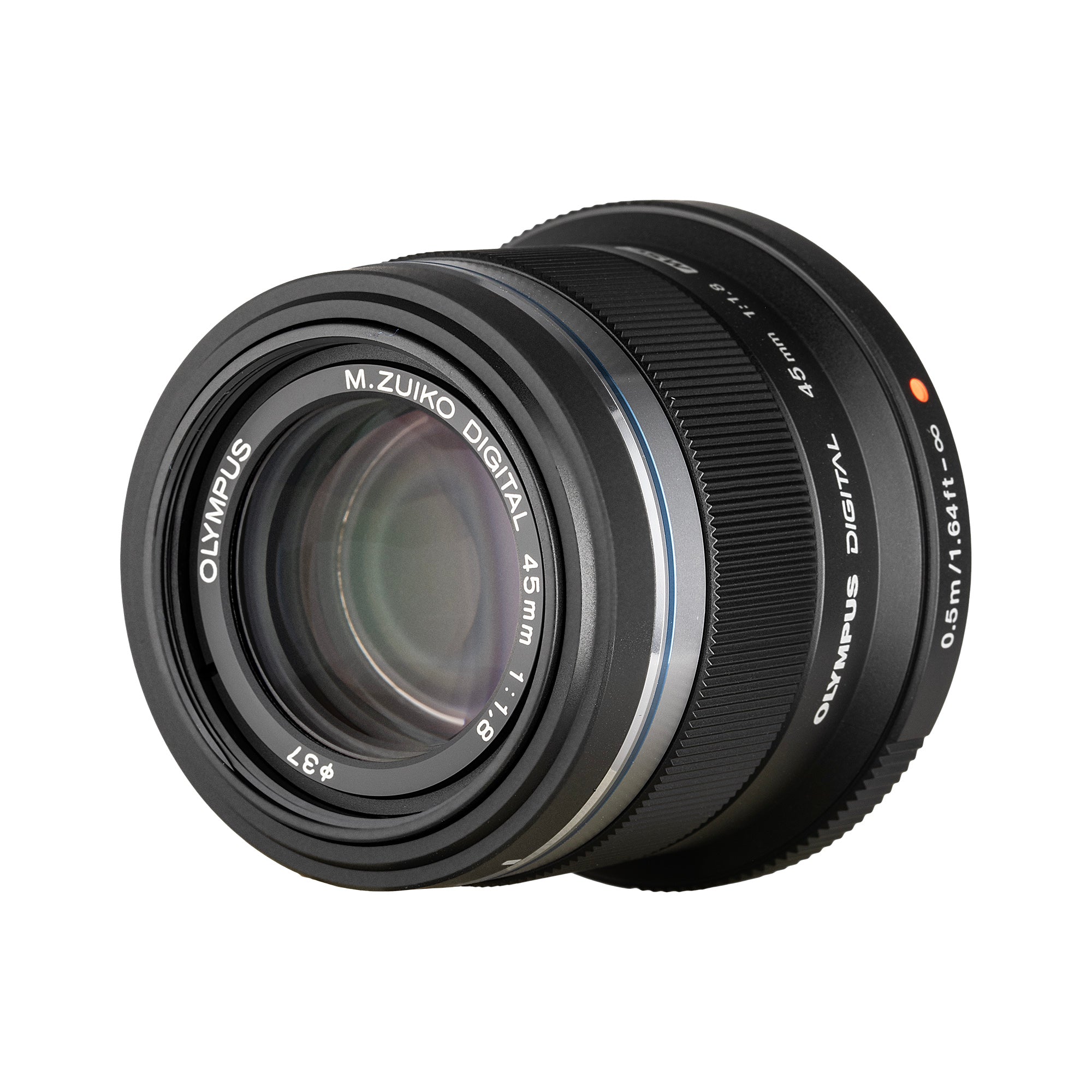 Olympus M.Zuiko Digital 45mm f/1.8 Lens Black Bundle