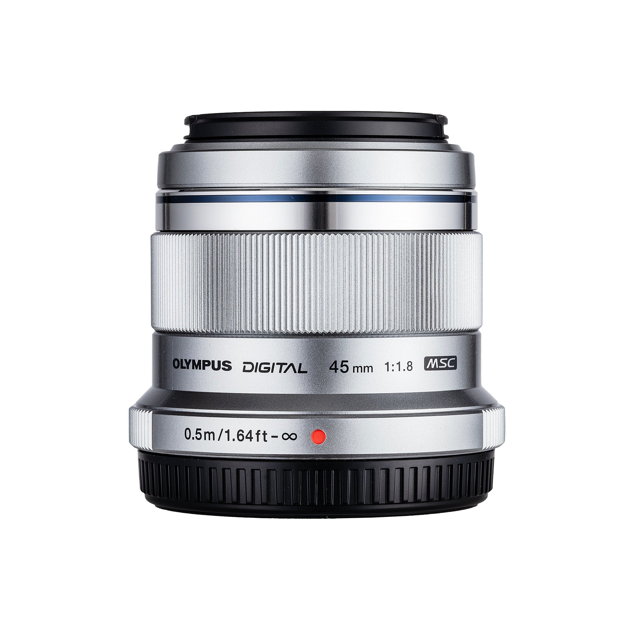 Olympus M.Zuiko Digital 45mm f/1.8 Lens Silver Bundle