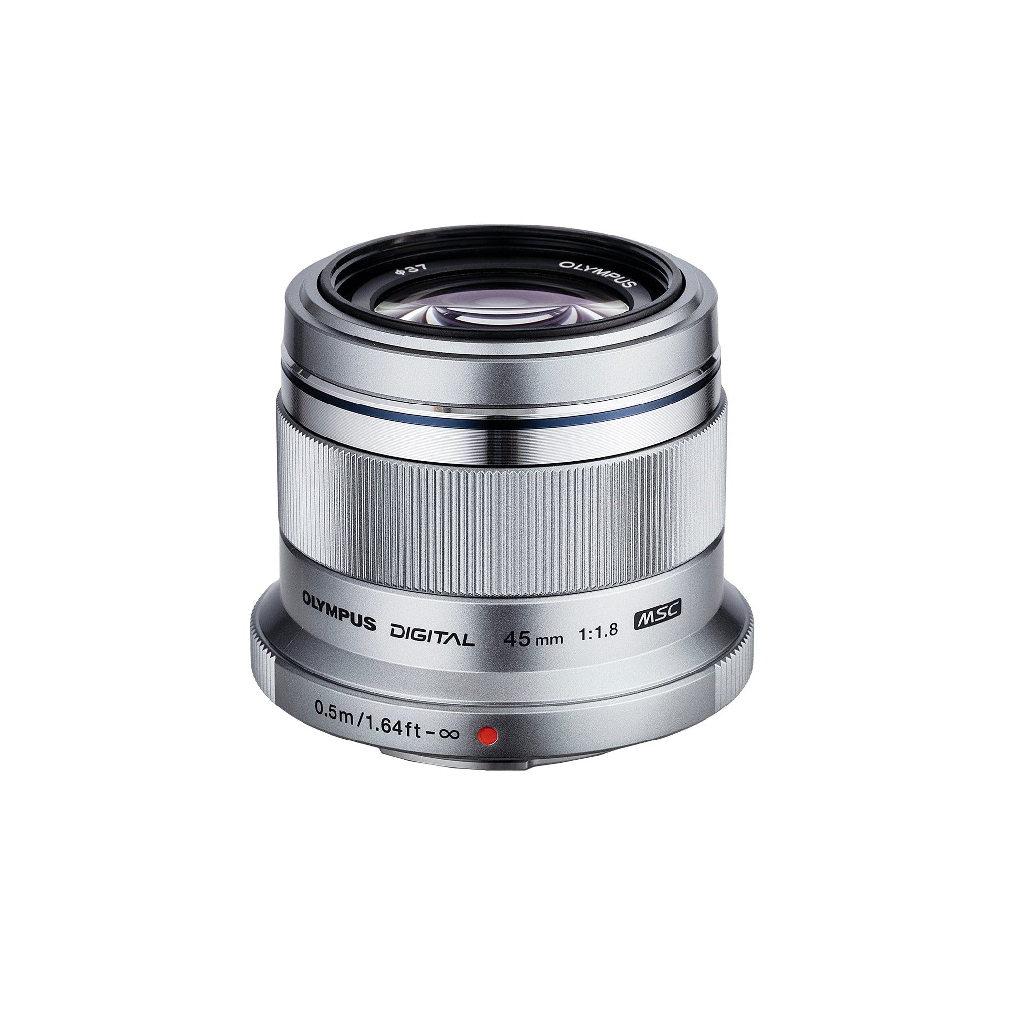 Olympus M.Zuiko Digital 45mm f/1.8 Lens Silver Bundle