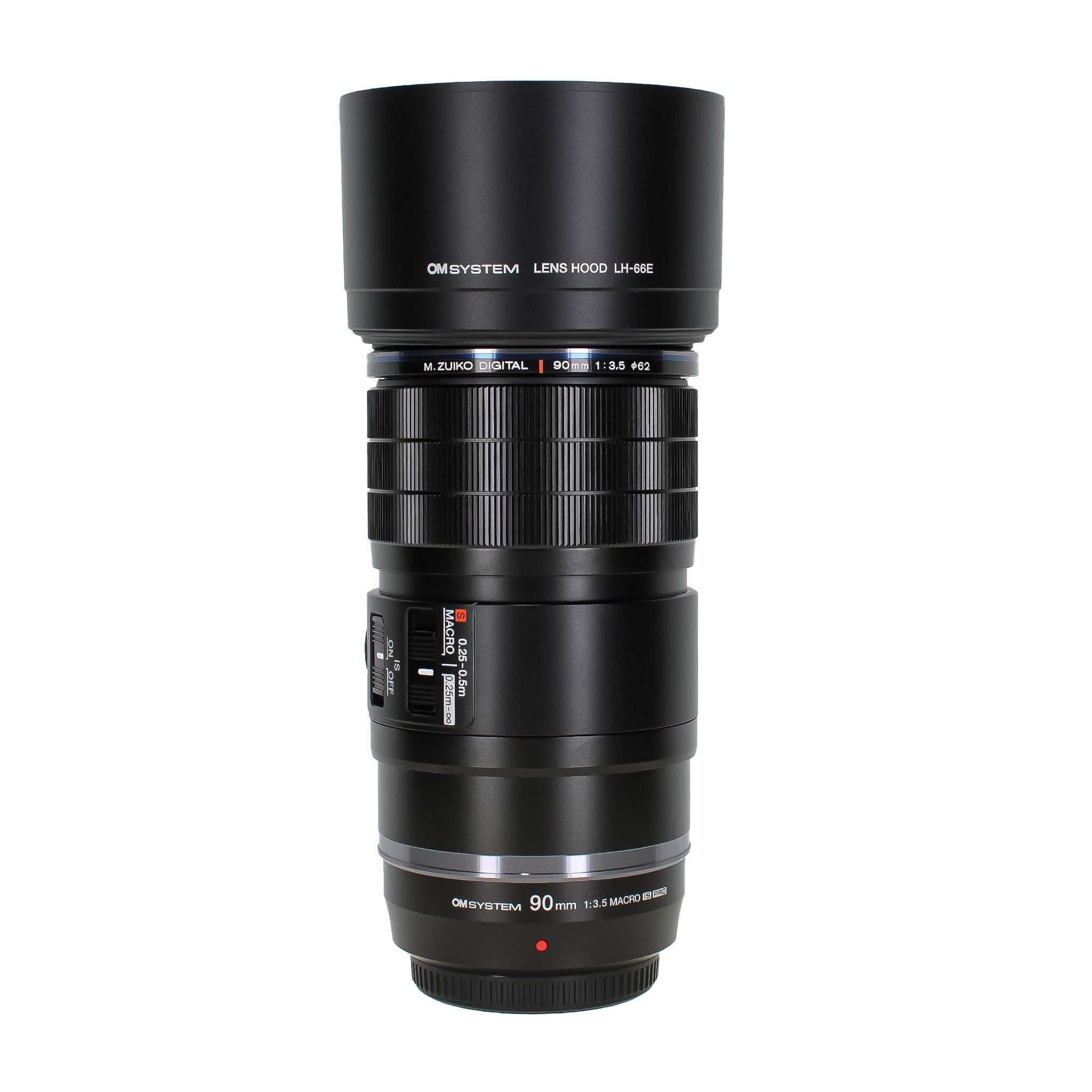 Olympus OM SYSTEM M.Zuiko Digital ED 90mm f/3.5 Macro IS PRO Lens Bundle Olympus