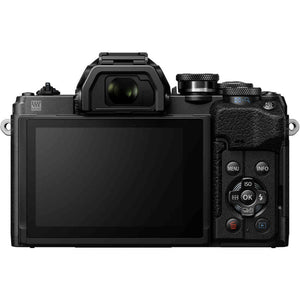Olympus OM-D E-M10 Mark IV 20.3MP 4K Camera w/14-42mm EZ Lens Black Bundle