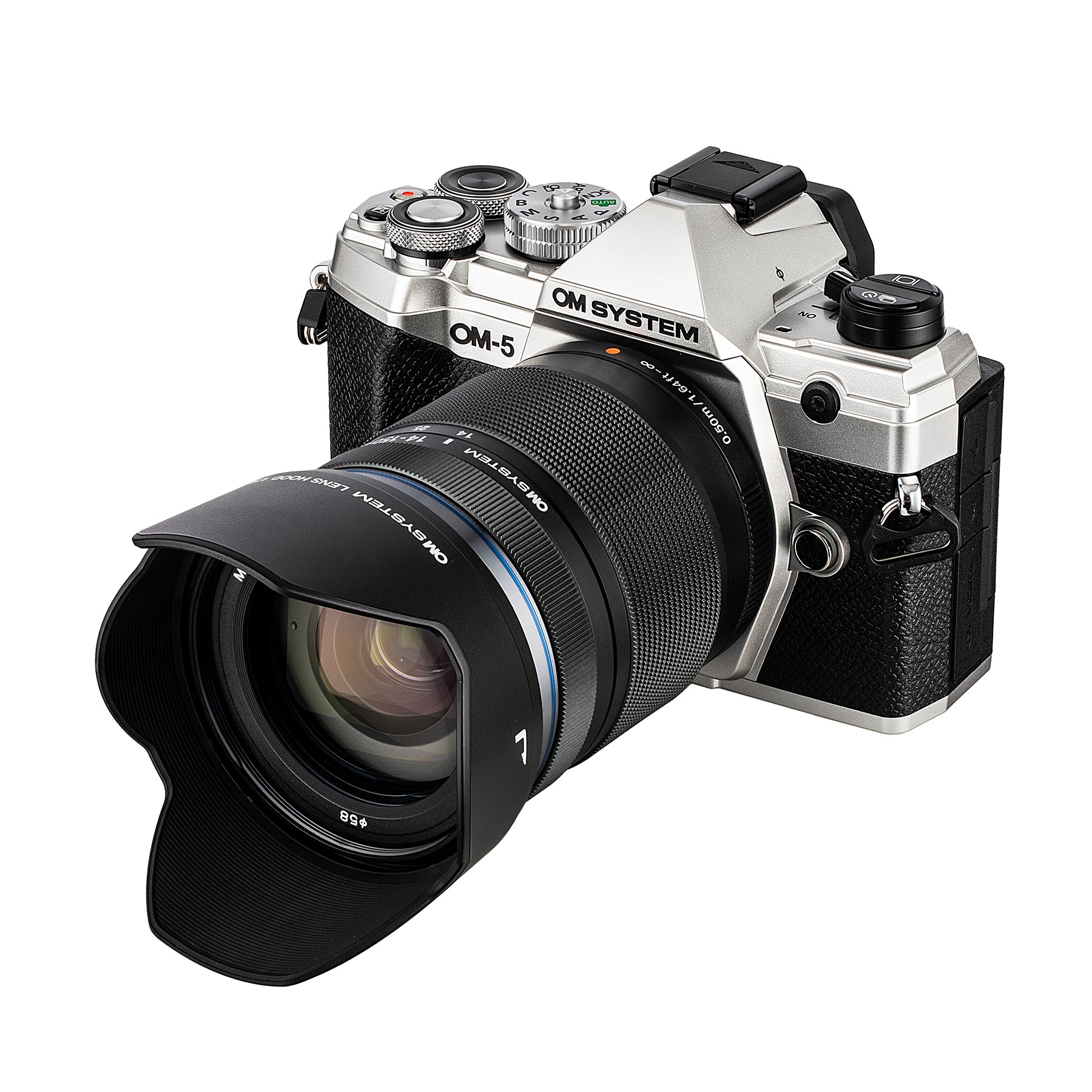 OM SYSTEM OM-5 Mirrorless Camera with 14-150mm f/4-5.6 II Lens Bundle