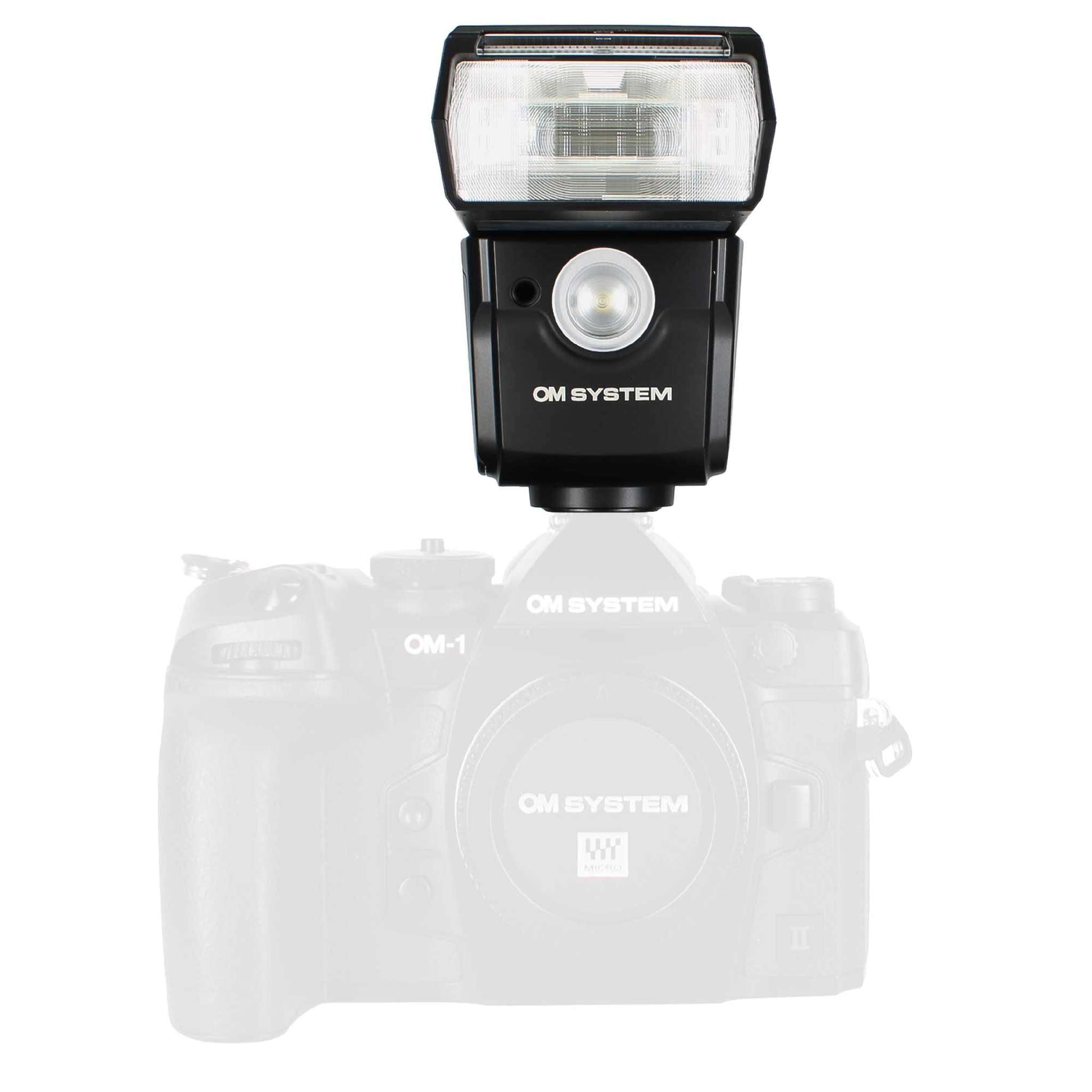OM SYSTEM FL-700WR Wireless TTL Electronic Flash Bundle OM System