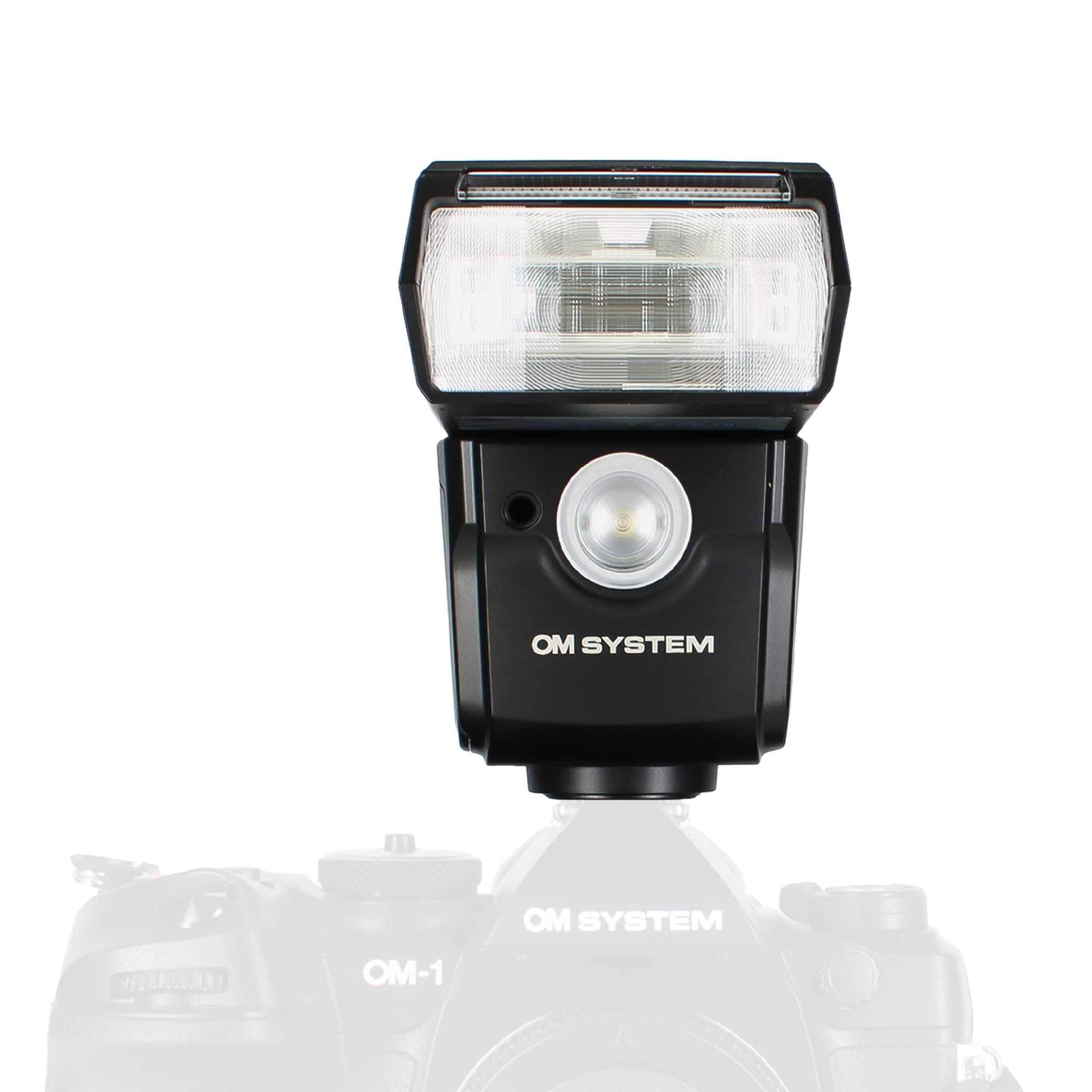 OM SYSTEM FL-700WR Wireless TTL Electronic Flash Bundle OM System