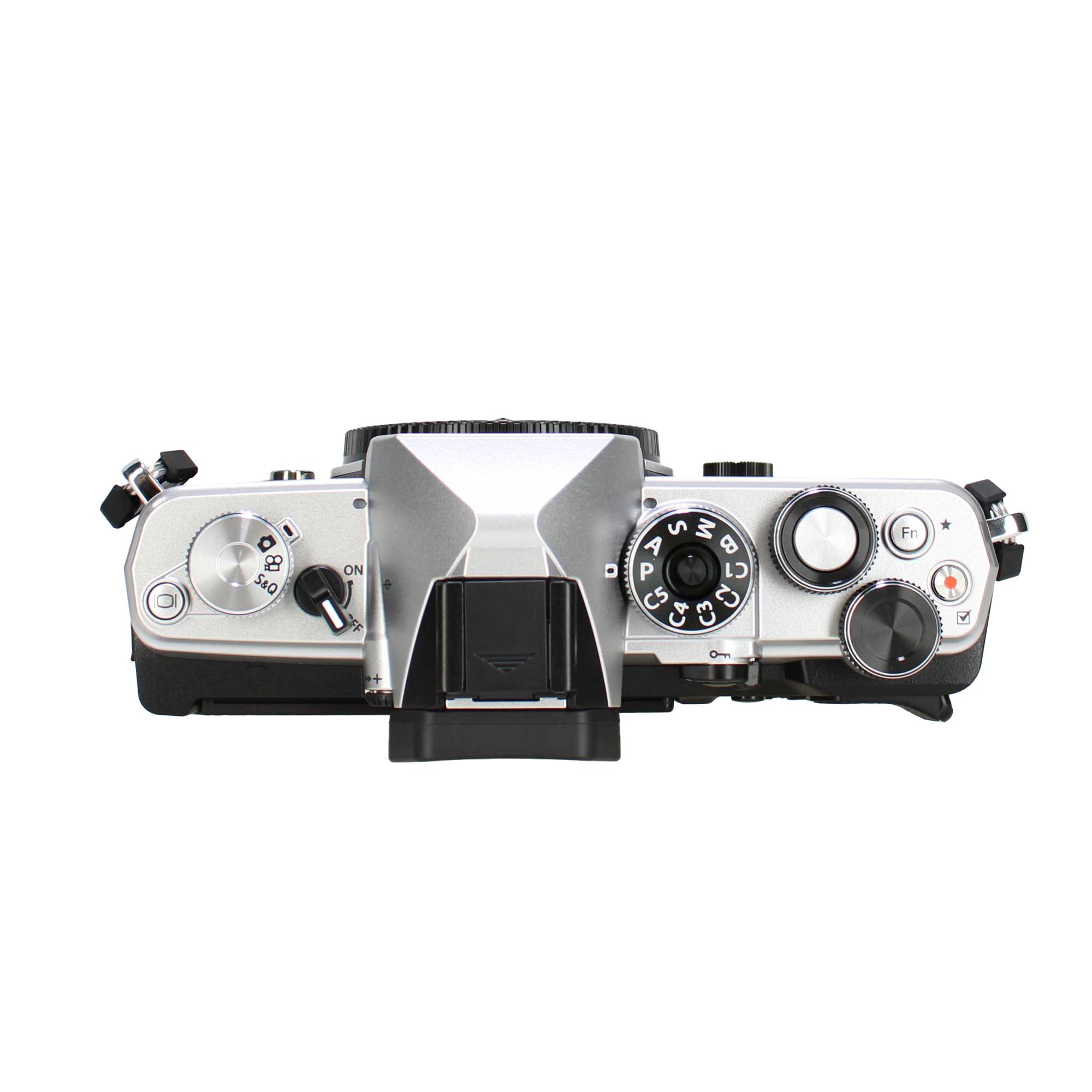 OM SYSTEM OM-3 Mirrorless Camera Silver Bundle