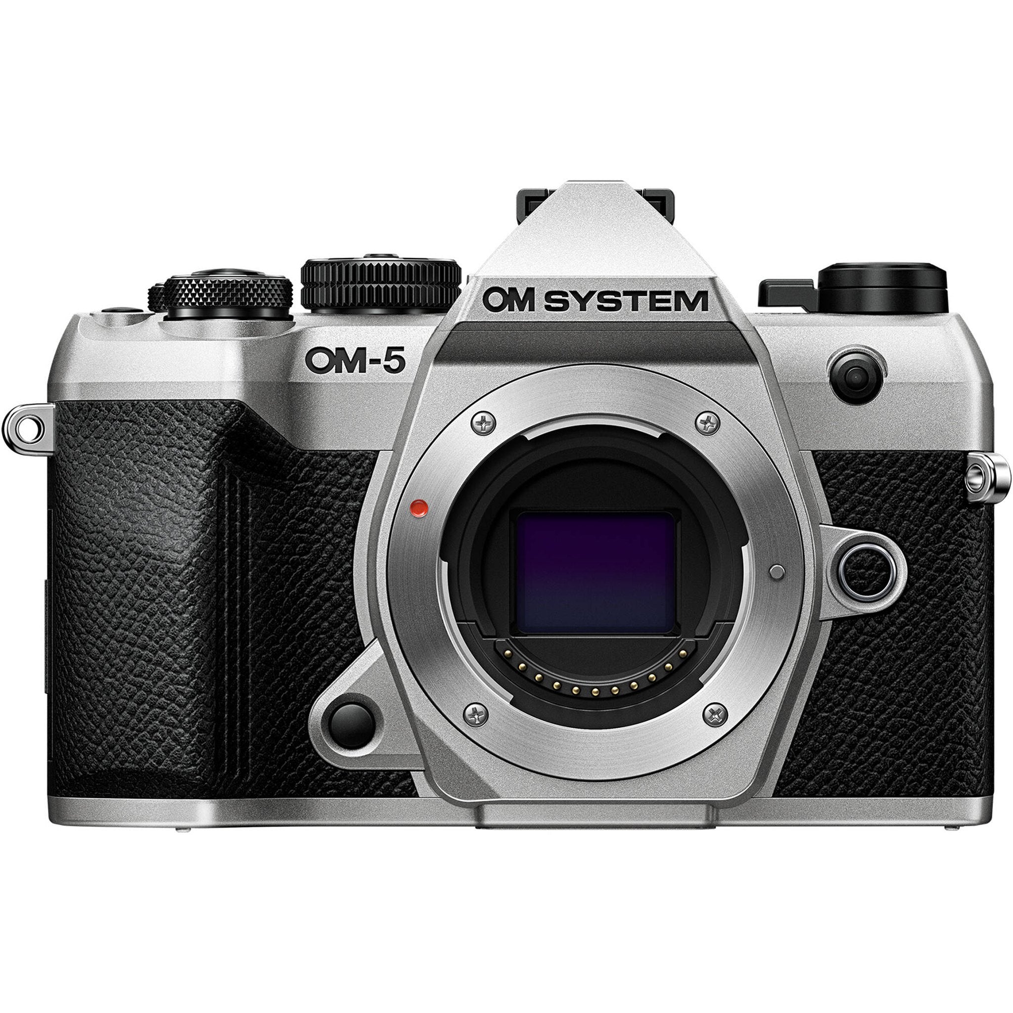 OM SYSTEM OM-5 Mark II Mirrorless Camera Silver Bundle