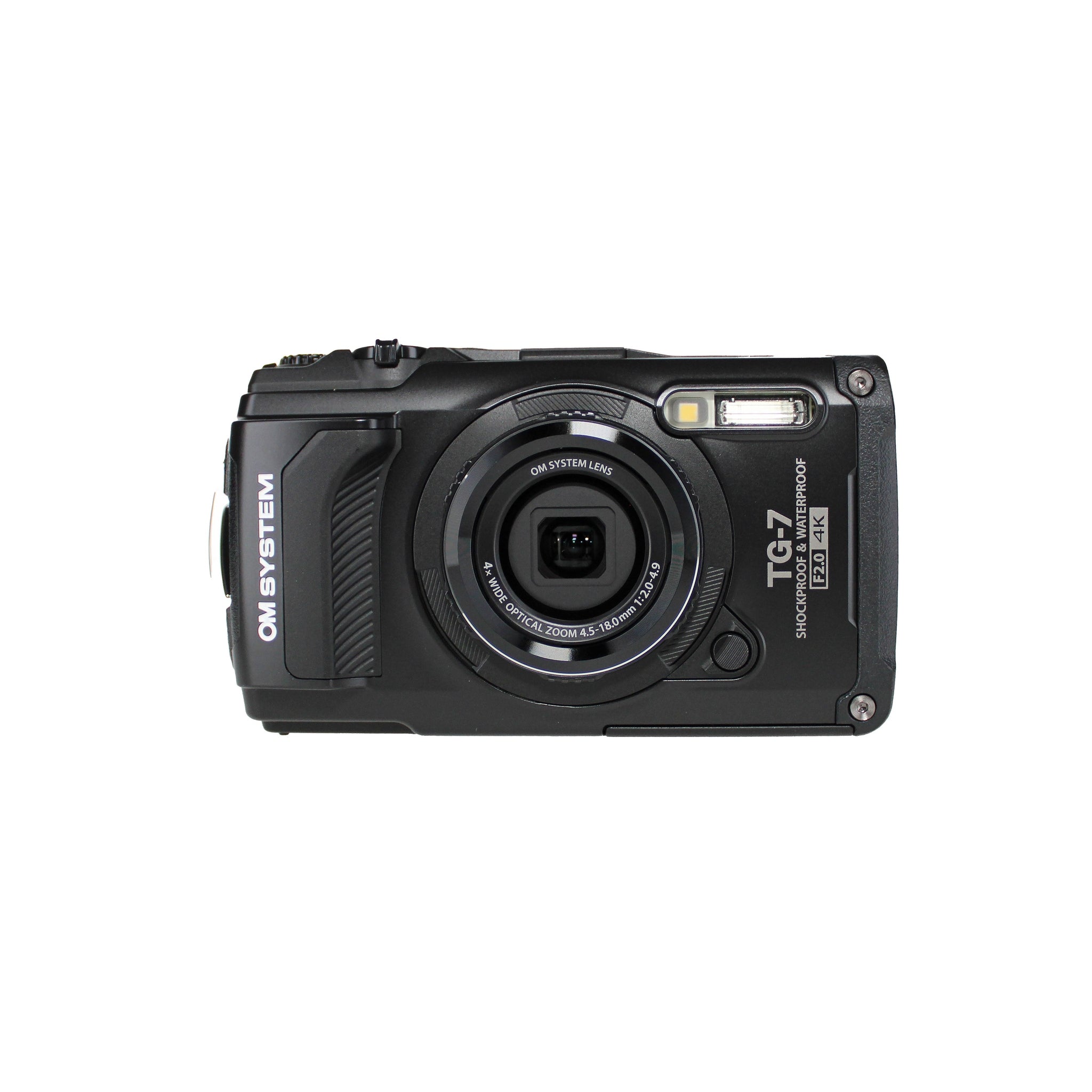 OM SYSTEM Tough TG-7 Digital Camera Black Bundle