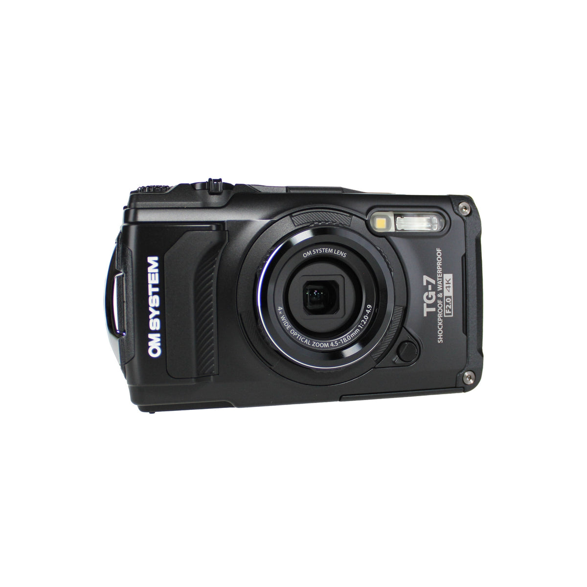 OM SYSTEM Tough TG-7 Digital Camera Black Bundle