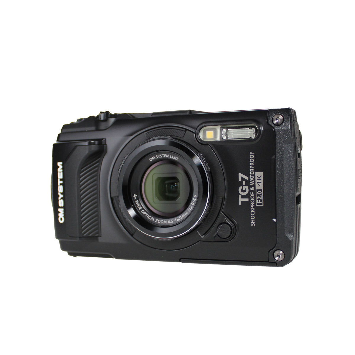 OM SYSTEM Tough TG-7 Digital Camera Black Bundle