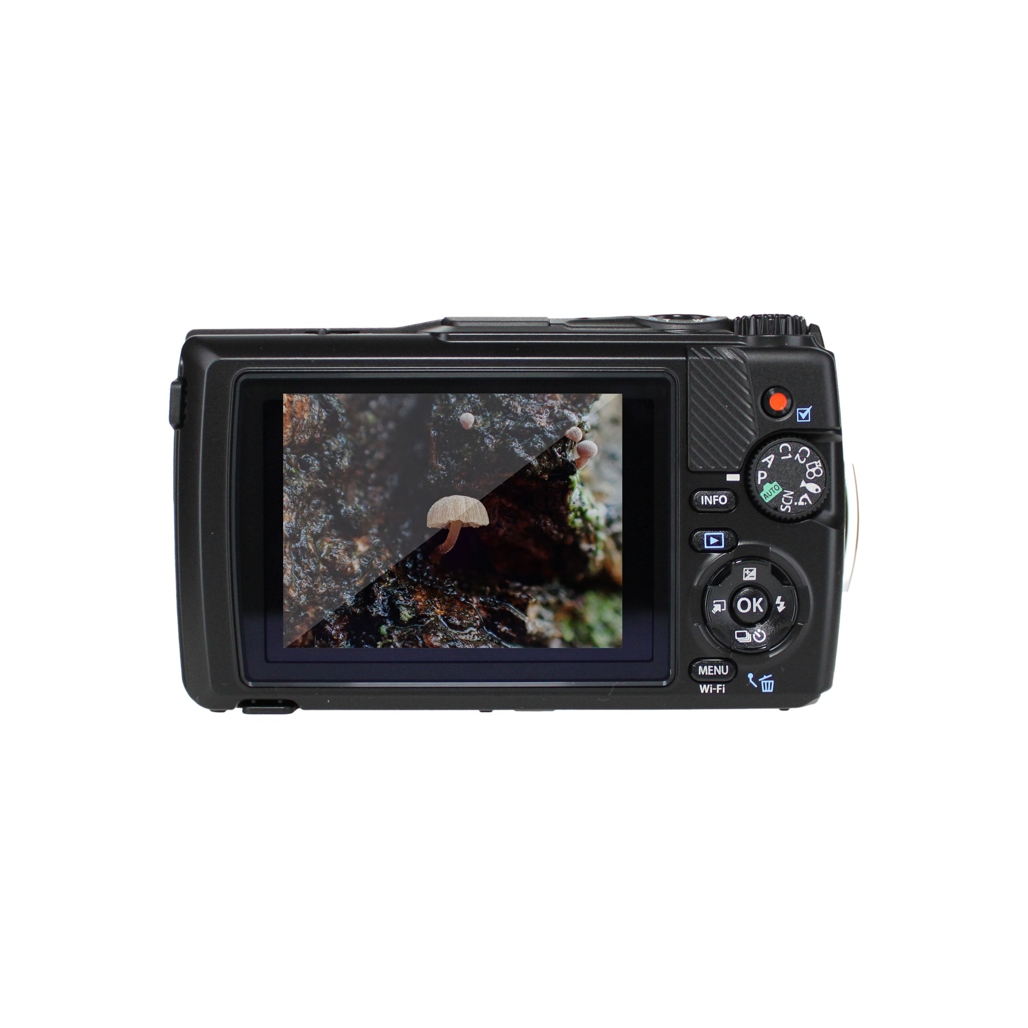 OM SYSTEM Tough TG-7 Digital Camera Black Bundle