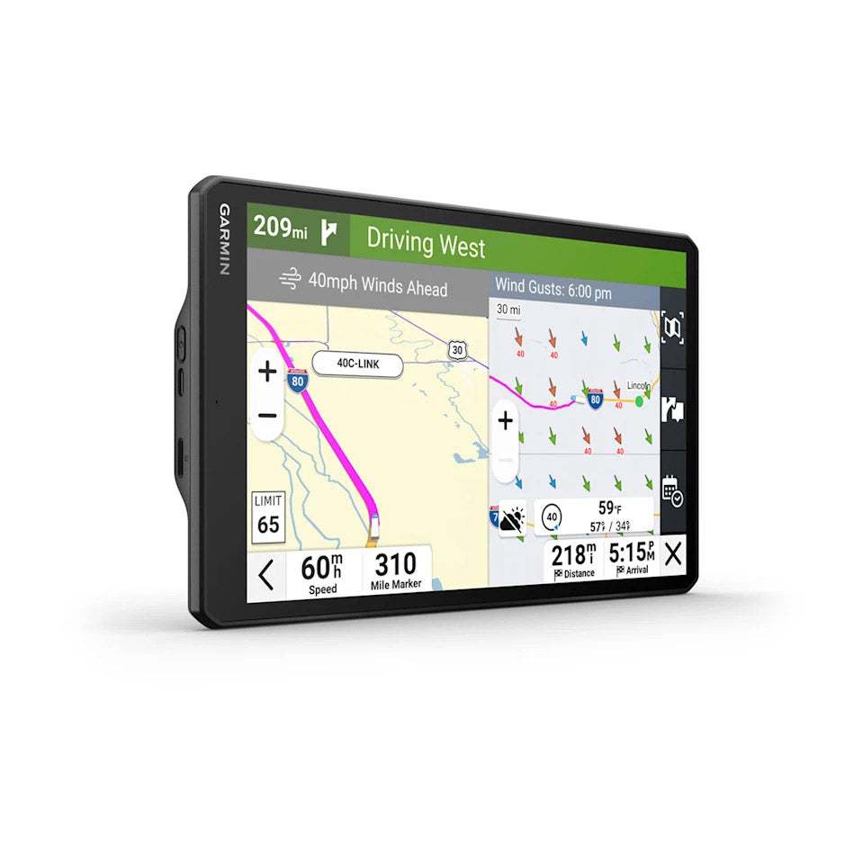 Garmin dezl OTR1020, Extra-Large, Easy-to-Read 10” GPS Truck Navigator Bundle