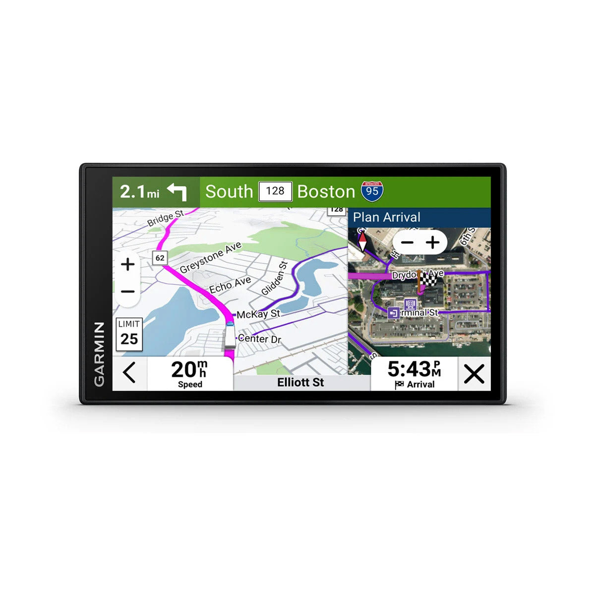 Garmin Dezl OTR620, Large, Easy-to-Read 6" GPS Truck Navigator Bundle