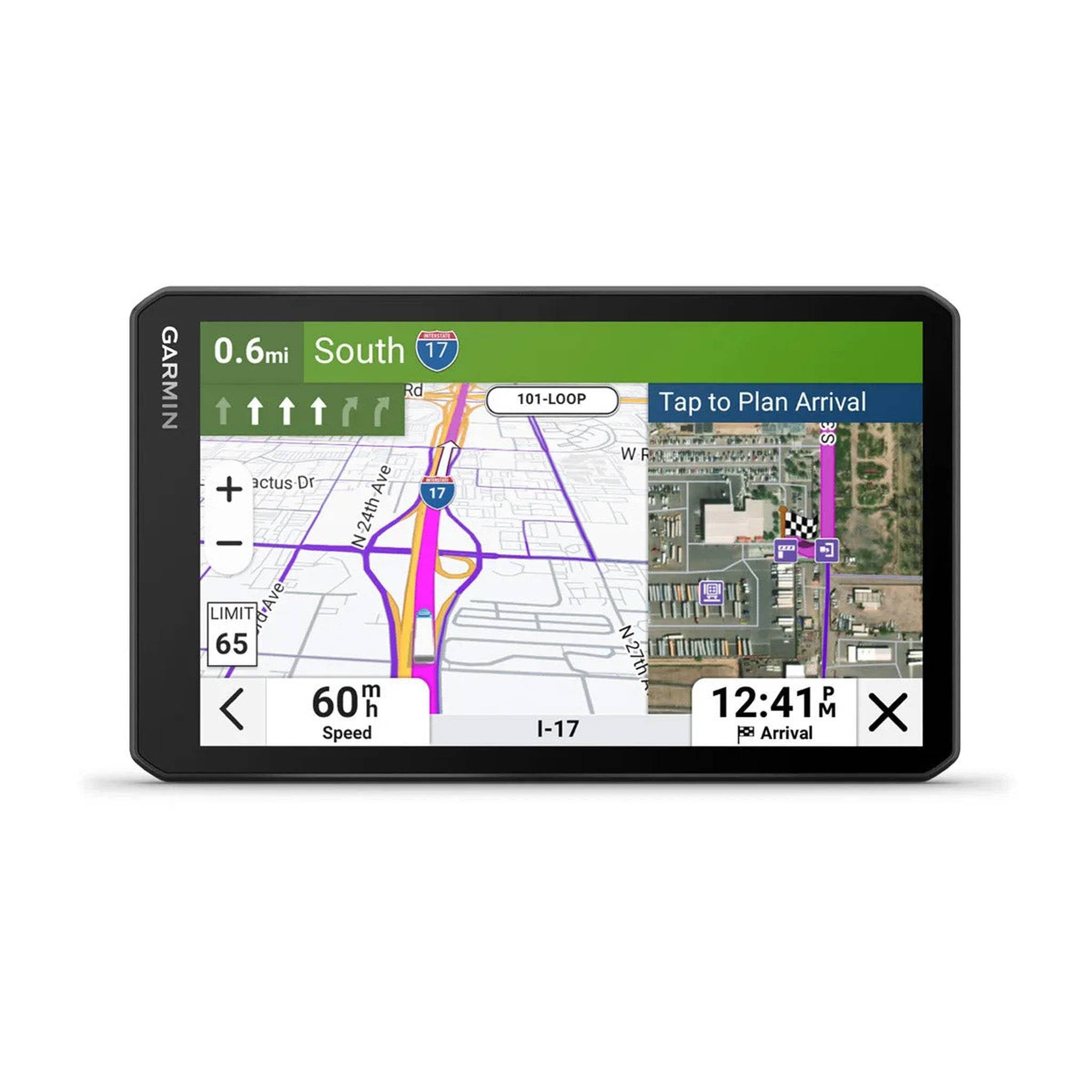 Garmin dezl OTR720, Large, Easy-to-Read 7” GPS Truck Navigator Bundle