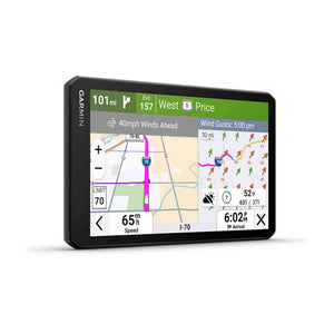 Garmin dezl Cam OTR725, Large, Easy-to-Read 7” GPS Truck Navigator Bundle