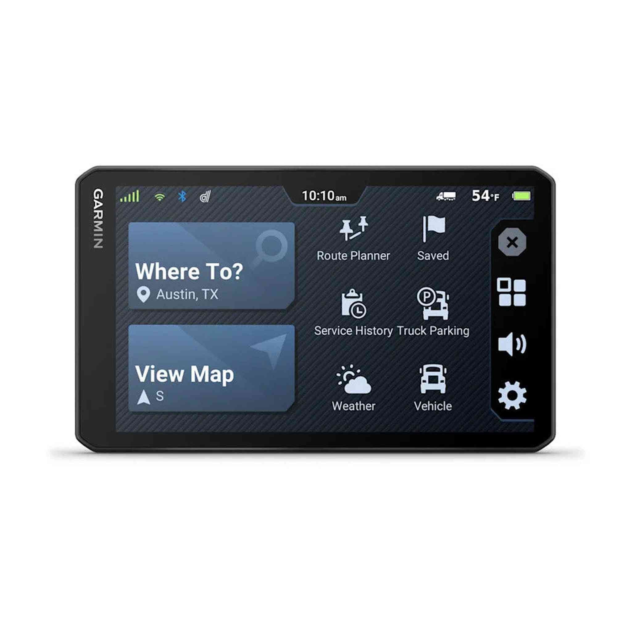 Garmin dezl Cam OTR725, Large, Easy-to-Read 7” GPS Truck Navigator Bundle