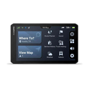Garmin dezl Cam OTR725, Large, Easy-to-Read 7” GPS Truck Navigator Bundle
