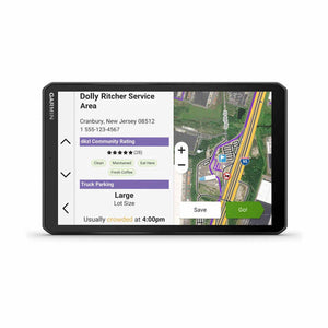 Garmin dezl OTR1020, Extra-Large, Easy-to-Read 10” GPS Truck Navigator Bundle