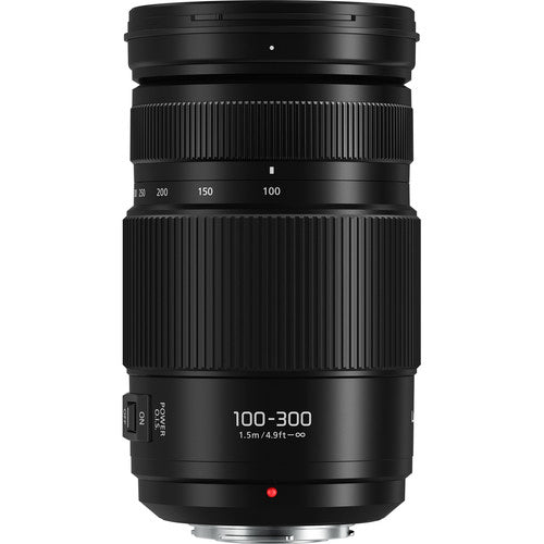 Panasonic Lumix 100-300mm f/4-5.6 II POWER O.I.S. Lens with 2x 128GB Memory Cards International Model