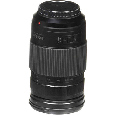 Panasonic Lumix 100-300mm f/4-5.6 II POWER O.I.S. Lens with 2x 64 Memory Cards (International Model)