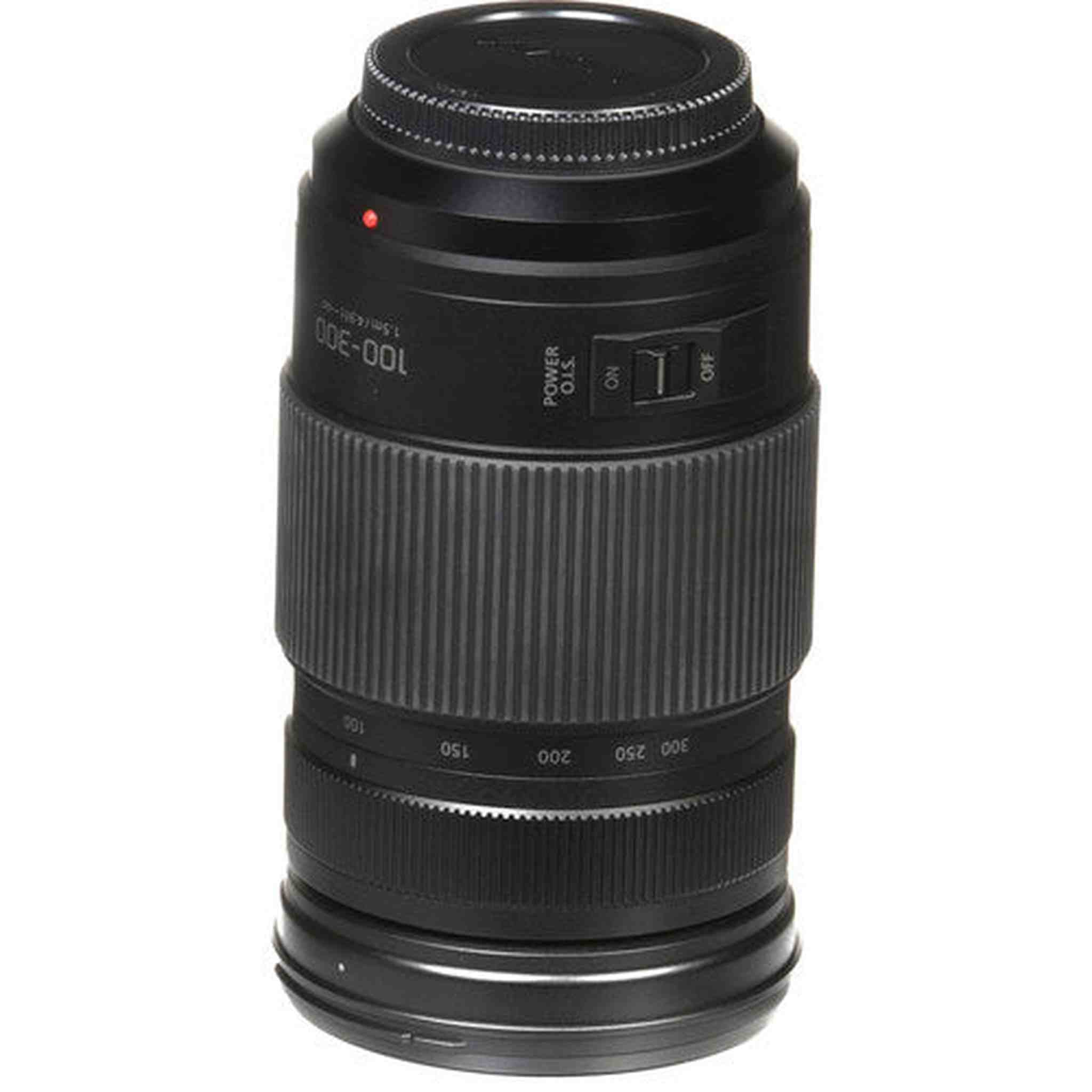 Panasonic Lumix 100-300mm f/4-5.6 II POWER O.I.S. Lens with 2x 64 Memory Cards International Model Panasonic