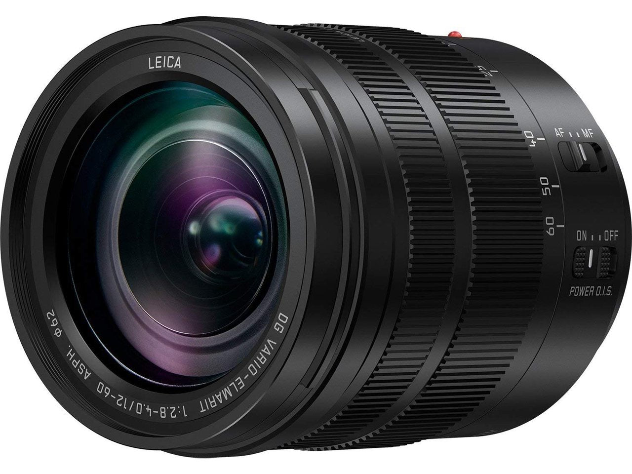 PANASONIC LUMIX G Leica DG Vario-ELMARIT Professional Lens, 12-60MM, F2.8-4.0 ASPH, MIRRORLESS Micro Four Thirds, Power O.I.S, H-ES12060 (USA Black)