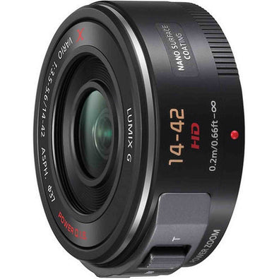 PANASONIC LUMIX G X Vario Power Zoom Lens, 14-42MM, F3.5-5.6 ASPH, MIRRORLESS Micro Four Thirds, Power O.I.S, H-PS14042K