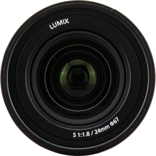 Panasonic LUMIX S Series Camera Lens, 24mm F1.8 L-Mount Interchangeable Lens for Mirrorless Full Frame Digital Cameras, S-S24
