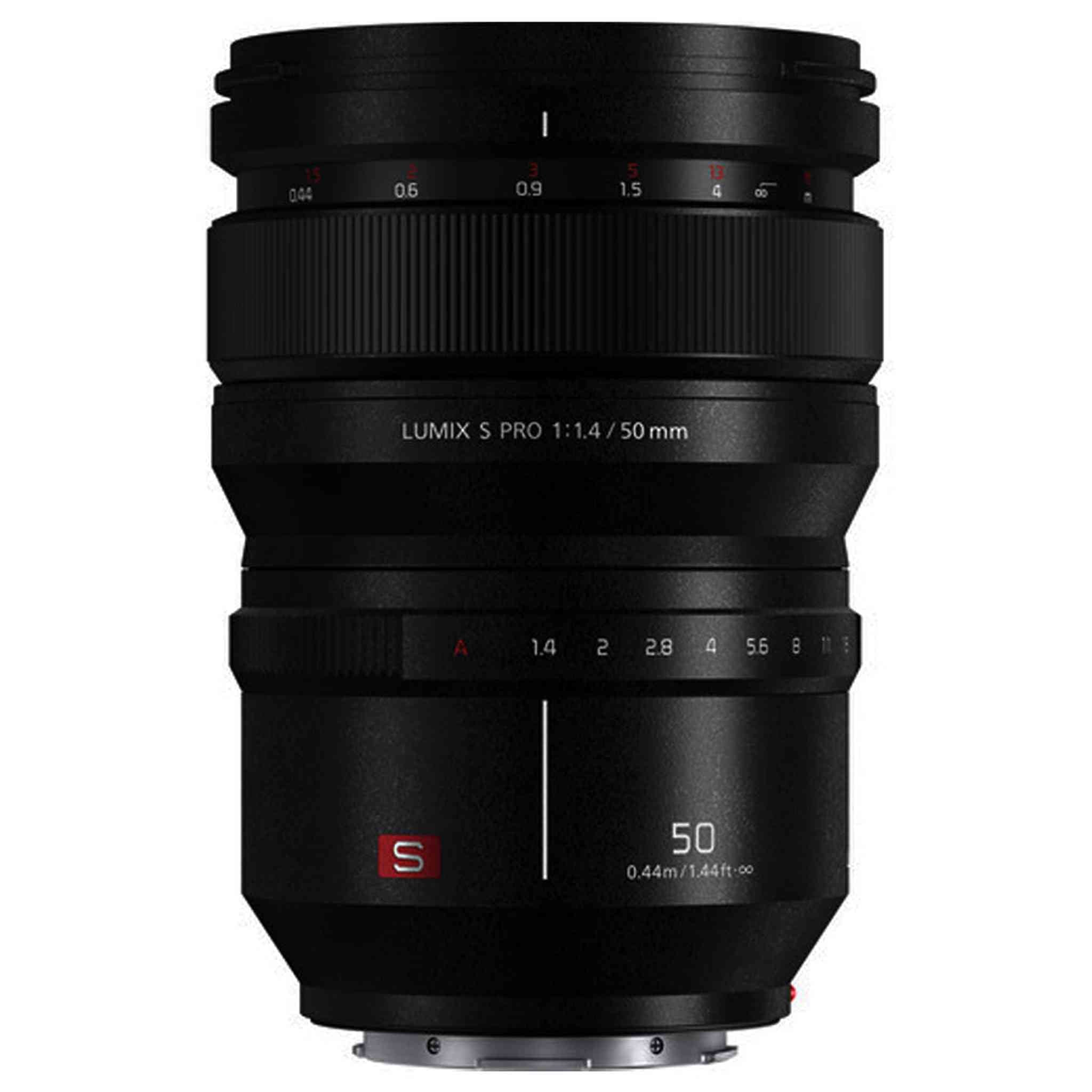 Panasonic LUMIX S PRO 50mm F1.4 Lens, Full-Frame L Mount, for Panasonic LUMIX S Series Mirrorless Cameras - S-X50