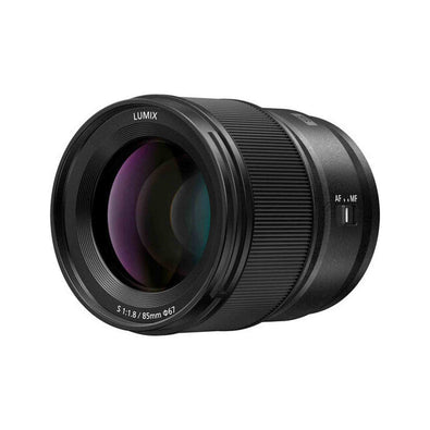 PANASONIC LUMIX S Series Camera Lens, 85mm F1.8 L Mount Interchangeable Lens for Mirrorless Full Frame Digital Cameras, S-S85, Black