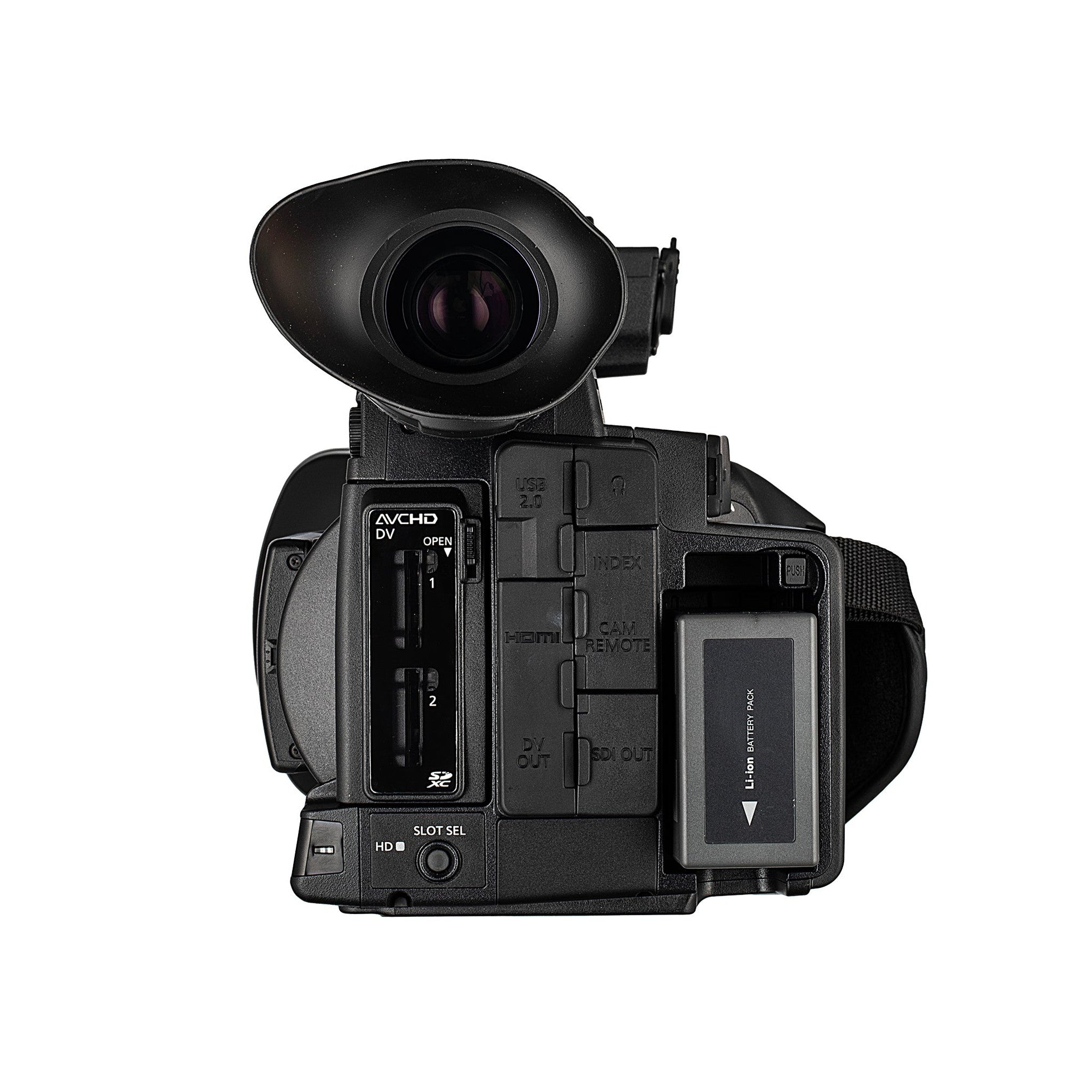 Panasonic AG-AC160 AVCCAM HD Camcorder– Dual SD Card Slots, 1080p/60p Recording + More