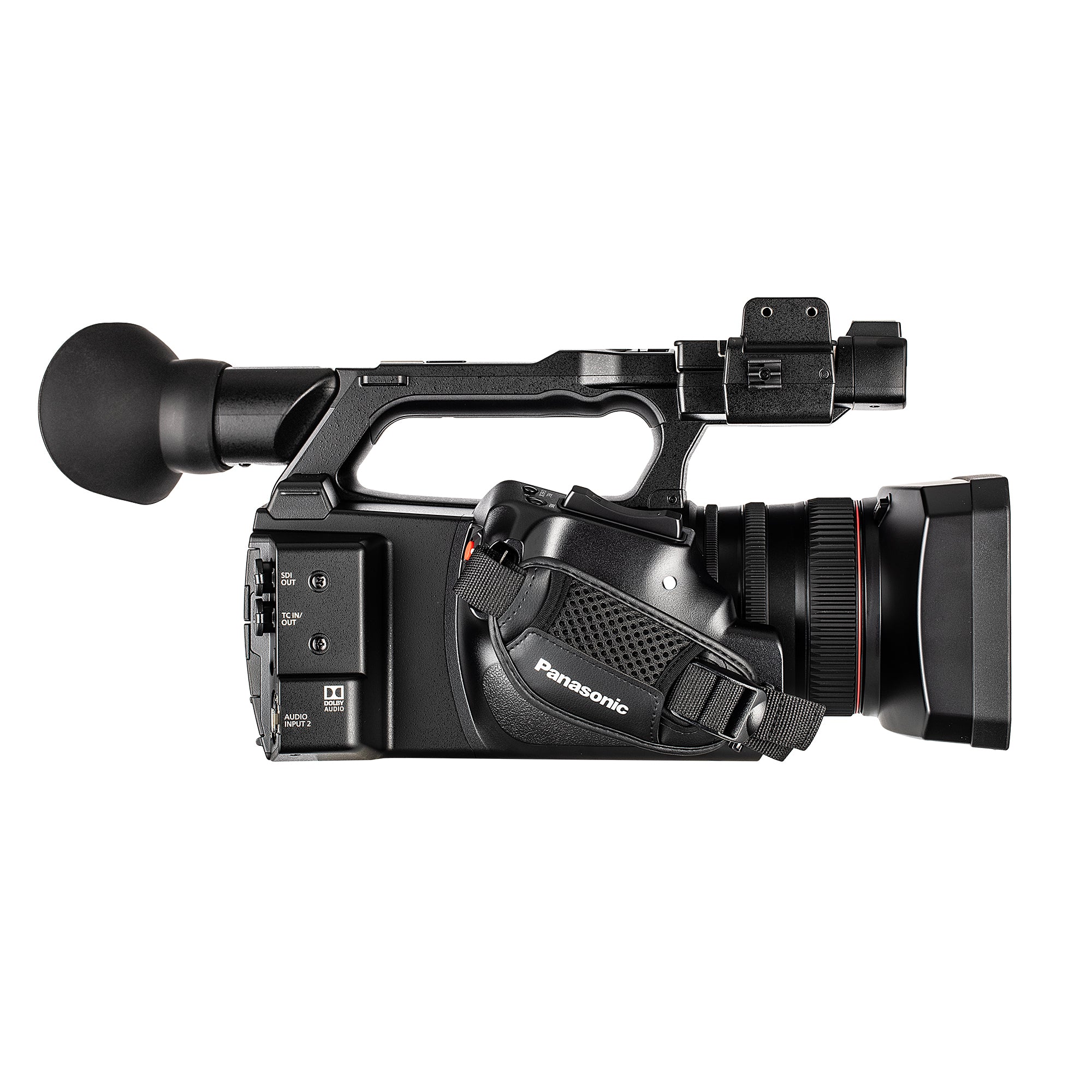 Panasonic AG-CX350 4K Camcorder AG-CX350 W/Padded Case, 128 GB Memory Card, Wire Straps, LED Light, and More