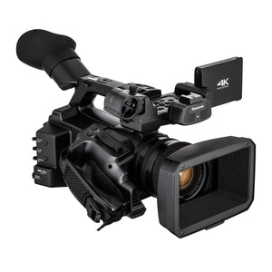 Panasonic AG-CX370 UHD 4K Pro Camcorder with NDI|HX2 and Auto-Tracking, 2x 64GB Memory Card