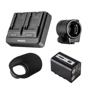 Panasonic AG-CX370 UHD 4K Pro Camcorder with NDI|HX2 and Auto-Tracking, 2x 64GB Memory Card