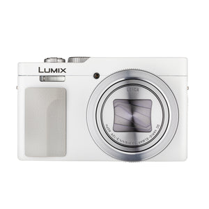 Panasonic TZ99 Point and Shoot Compact Travel Digital Camera White - Bundle