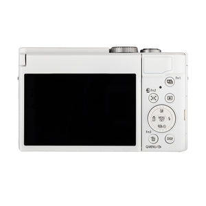Panasonic TZ99 Point and Shoot Compact Travel Digital Camera White - Bundle